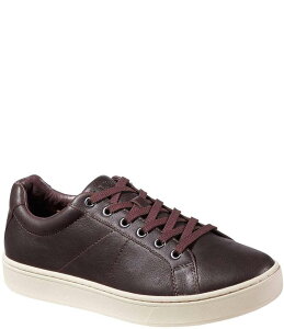 GGr[ Y V[Y hXV[Y Xj[J[ U[ L.L.Bean L.L. Bean Men's Eco Bay Leather Sneakers Dark Brown uE