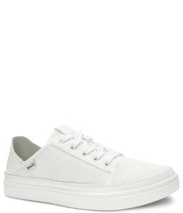 �T�k�[�N ���f�B�[�X �{�g���X �J�W���A���p���c ���b�V�� �X�j�[�J�[ Sanuk Women's Tydal Mesh Slip On Sneakers White �z���C�g