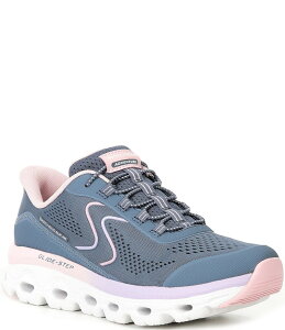 XPb`[Y fB[X V[Y Xj[J[ Skechers Women's Hands Free Slip-Ins Glide-Step Sole Sneakers Slate X[g