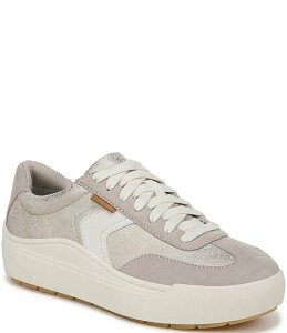 hN^[EV[ fB[X V[Y Xj[J[ vbgtH[ g[ Dr. Scholl's Time Off Win Metallic Platform Sneakers Beige x[W