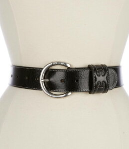 �T���G�f���}�� ���f�B�[�X �A�N�Z�T���[ �x���g Sam Edelman 40mm Oval Prong Belt Black �u���b�N