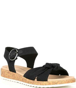 �A���b�N�X�}���[ ���f�B�[�X �V���[�Y �T���_�� �A���N�� Alex Marie Fritz Canvas Knotted Ankle Wrap Sandals Black �u���b�N