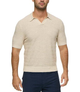 �t���b�O �A���h �A���Z�� �����Y �g�b�v�X �V���c �|���V���c �Z�[�^�[ Flag and Anthem Asheville Short Sleeve Sweater Polo Oatmeal Heather �w�U�[