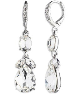 WoV[ fB[X ANZT[ sAXECO Givenchy Crystal Double Linear Earrings Silver/Crystal Vo[