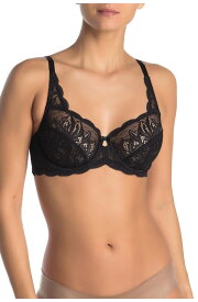 フェリナ レディース ブラジャー アンダーウェア Peridot Lace Unlined Underwire Bra BLACK