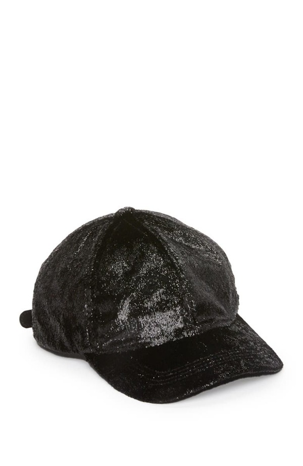 楽天市場】ユージニアキム メンズ 帽子 アクセサリー Metallic Velvet Baseball Cap BLACK : ReVida 楽天市場店