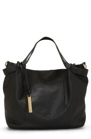 ヴィンスカムート メンズ トートバッグ バッグ Alora Leather Tote Bag BLACK
