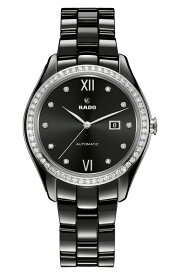 【送料無料】 ラド レディース ブレスレット・バングル・アンクレット アクセサリー HyperChrome Automatic Diamond Ceramic Bracelet Watch, 36mm BLACK