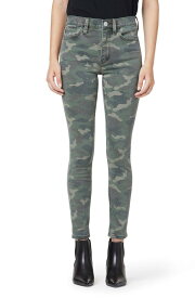 【送料無料】 ハドソンジーンズ レディース デニムパンツ ボトムス Barbara High Waist Super Skinny Jeans TRADITIONAL CAMO P