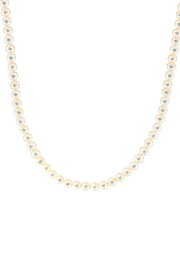 【送料無料】 エフィー レディース ネックレス・チョーカー・ペンダントトップ アクセサリー Sterling Silver Freshwater Pearl Necklace SILVER/ WHITE