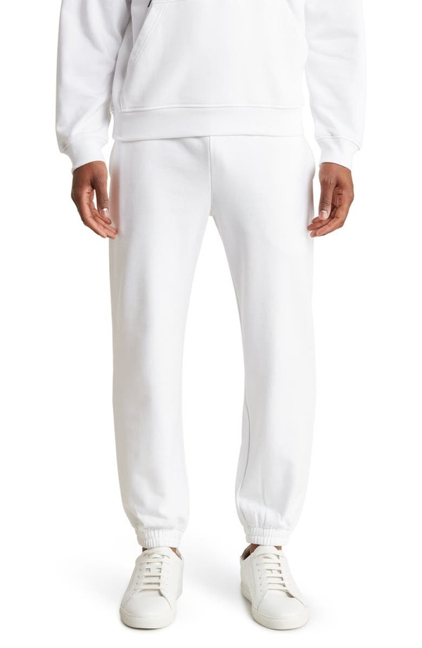 【送料無料】 アレキサンダー・マックイーン メンズ カジュアルパンツ スウェットパンツ ボトムス Small Tour Logo Sweatpants OPTIC WHITE：ReVida