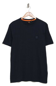 【送料無料】 ボス メンズ Tシャツ トップス Tegood Cotton T-Shirt DARK BLUE