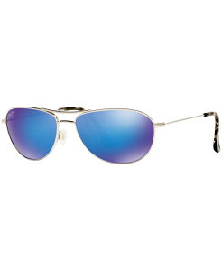 }ECW fB[X TOXEACEFA ANZT[ Baby Beach Polarized Sunglasses 245 SILVER SHINY/BLUE MIRROR POLAR