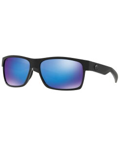�R�X�^�f���}�[�� �����Y �A�N�Z�T���[ �T���O���X�E�A�C�E�F�A Costa Del Mar Polarized Sunglasses HALF MOON 60 BLACK/ BLUE MIRROR POLAR �u���b�N