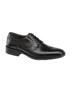 WXgAh}[tB[ Y V[Y Xj[J[ Lbv Johnston & Murphy Men's Lancaster Cap Toe Shoes Black ubN
