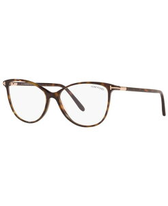 gEtH[h fB[X TOXEACEFA ANZT[ FT5616-BW54052 Unisex Square Eyeglasses Dark Havana