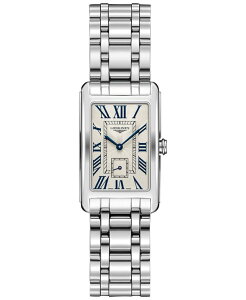 �����W�� ���f�B�[�X �A�N�Z�T���[ �r���v T�V���c Longines Women's Swiss Dolcevita Stainless Steel Bracelet Watch 23x37mm L55124716 No Color