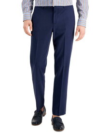 ペリーエリス メンズ カジュアルパンツ ボトムス Men's Modern-Fit Stretch Solid Resolution Pants Indigo