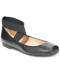 �W�F�V�J�V���v�\�� ���f�B�[�X �V���[�Y �p���v�X �A���N�� Jessica Simpson Women's Mandalaye Elastic Criss-Cross Ankle Strap Ballet Flats Black �u���b�N