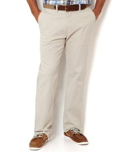 �i�E�e�B�J �����Y �{�g���X �J�W���A���p���c �p���c Nautica Classic-Fit Flat-Front Lightweight Beacon Pants True Stone �X�g�[��