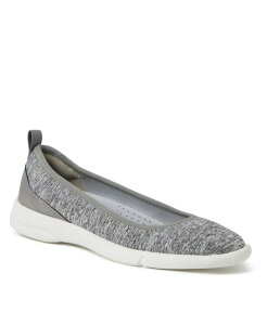 �f�B�A�t�H�[���Y ���f�B�[�X �V���[�Y �T���_�� Dearfoams Women's Mia Easy Foam Ballet Flats Gray Heather �O���[