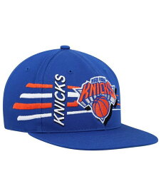 ミッチェル&ネス メンズ 帽子 アクセサリー Men's Blue New York Knicks Retro Bolt Deadstock Snapback Hat Blue