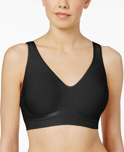 �o�� ���f�B�[�X �A���_�[�E�F�A �u���W���[ Bali Comfort Revolution ComfortFlex Fit Seamless 2-ply Wireless Bra 3484 Black �u���b�N