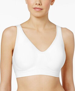 �o�� ���f�B�[�X �A���_�[�E�F�A �u���W���[ Bali Comfort Revolution ComfortFlex Fit Seamless 2-ply Wireless Bra 3484 White �z���C�g