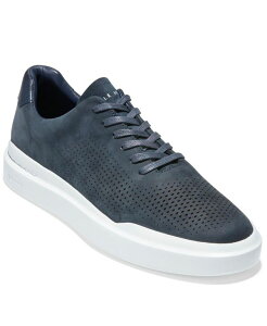 �R�[���n�[�� �����Y �V���[�Y �X�j�[�J�[ Cole Haan Men's GrandPro Rally Laser Cut Perforated Sneakers Navy Ink Nubuck �l�C�r�[