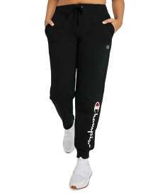 チャンピオン レディース カジュアルパンツ ボトムス Women's Drawstring Logo Jogger Pants Black