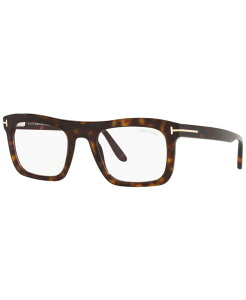 gEtH[h Y ANZT[ TOXEACEFA Tom Ford FT5757-B Men's Rectangle Eyeglasses Tortoise