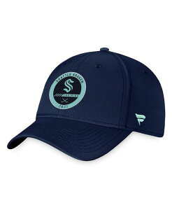 �t�@�i�e�B�N�X �����Y �A�N�Z�T���[ �X�q Fanatics Men's Deep Sea Blue Seattle Kraken Authentic Pro Training Camp Flex Hat Deep Sea Blue �u���[