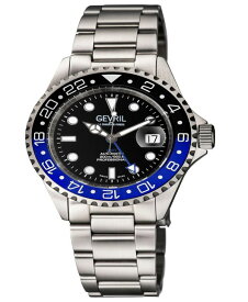 ジェビル メンズ 腕時計 アクセサリー Men's Wall Street Swiss Automatic Silver-Tone Stainless Steel Bracelet Watch 43mm Silver-Tone
