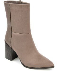 Wl RNV fB[X V[Y u[cECu[c Journee Collection Women's Sharlie Two-Tone Booties Taupe g[v