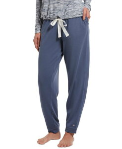 �q���[ ���f�B�[�X �A���_�[�E�F�A �i�C�g�E�F�A �v���X�T�C�Y �p�C�� Hue Plus Size French Terry Cuffed Lounge Pant Vintage Indigo �C���f�B�S