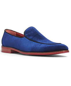 JXT^i Y V[Y Xb|E[t@[ xxbg [t@[ Carlos by Carlos Santana Men's Prince Velvet Slip-On Wedding Loafer Navy lCr[