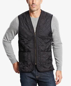 バーブァー メンズ ニット・セーター アウター Men's Polar-Quilt Waistcoat Black