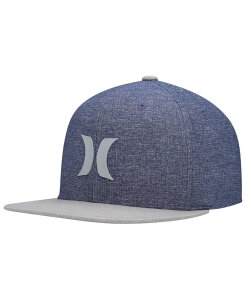�n�[���[ �����Y �A�N�Z�T���[ �X�q Hurley Men's Blue Gray Phantom Core Snapback Hat Blue Gray �O���[