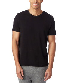 オルタナティヴ アパレル メンズ Tシャツ トップス Men's Outsider Heavy Wash Jersey T-Shirt Black