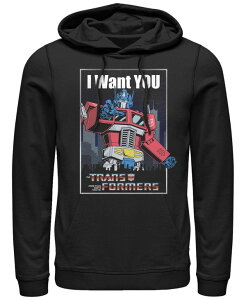 �t�B�t�X�T�� �����Y �A�E�^�[ �p�[�J�[�E�X�E�F�b�g �t���[�X �p�[�J�[ Fifth Sun Men's Transformers Generations I Want You Fleece Hoodie Black �u���b�N
