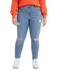 リーバイス レディース デニムパンツ ボトムス Trendy Plus Size 721 High-Rise Skinny Jeans Medium Indigo