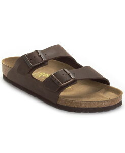 rPVgbN Y V[Y T_ U[ Birkenstock Men's Arizona Essentials Oiled Leather Two-Strap Sandals from Finish Line Habana Oiled Leather