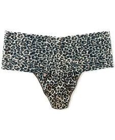 ハンキーパンキー レディース パンツ アンダーウェア Women's Plus Size One Size Leopard-Print Thong 2X1924X Brown/black