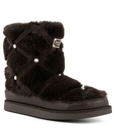 ジューシークチュール レディース ブーツ・レインブーツ シューズ Women's Knockout Winter Booties Brown