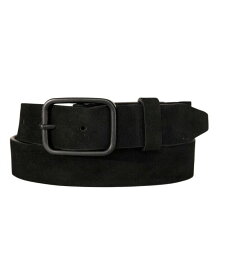 【送料無料】 ラッキーブランド メンズ ベルト アクセサリー Men's Distressed Suede Leather Belt Black