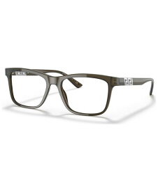 【送料無料】 ヴェルサーチ メンズ サングラス・アイウェア アクセサリー Men's Phantos Eyeglasses, VE331955-O Transparent Green