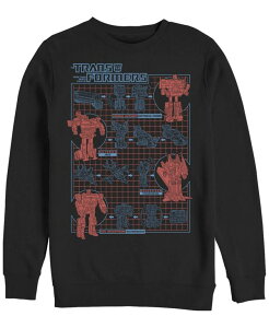 �t�B�t�X�T�� �����Y �A�E�^�[ �p�[�J�[�E�X�E�F�b�g �X�E�F�b�g �V���c �t���[�X Fifth Sun Men's Transformers Generations How To Transform Fleece Sweatshirt Black �u���b�N
