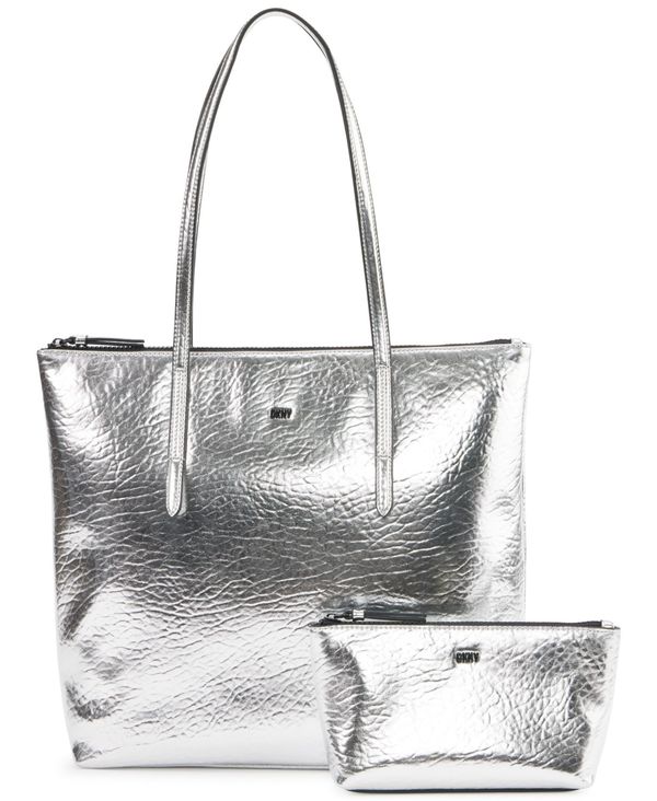 ダナ キャラン ニューヨーク Set in Silver-Tone Handbag 2 Tote レディース Women's トートバッグ バッグ  Phoenix
