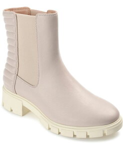 Wl RNV fB[X V[Y u[cECu[c Journee Collection Women's Tatiana Pull-on Booties Stone Xg[