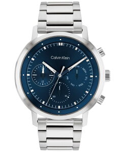 JoNC Y ANZT[ rv TVc Calvin Klein Stainless Steel Bracelet Watch 44mm Silver Vo[
